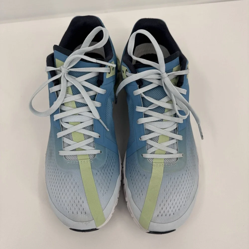 On Cloudflow Women's Niagara Meadow Running Shoes Ombré‎ Blue And Green Size 8